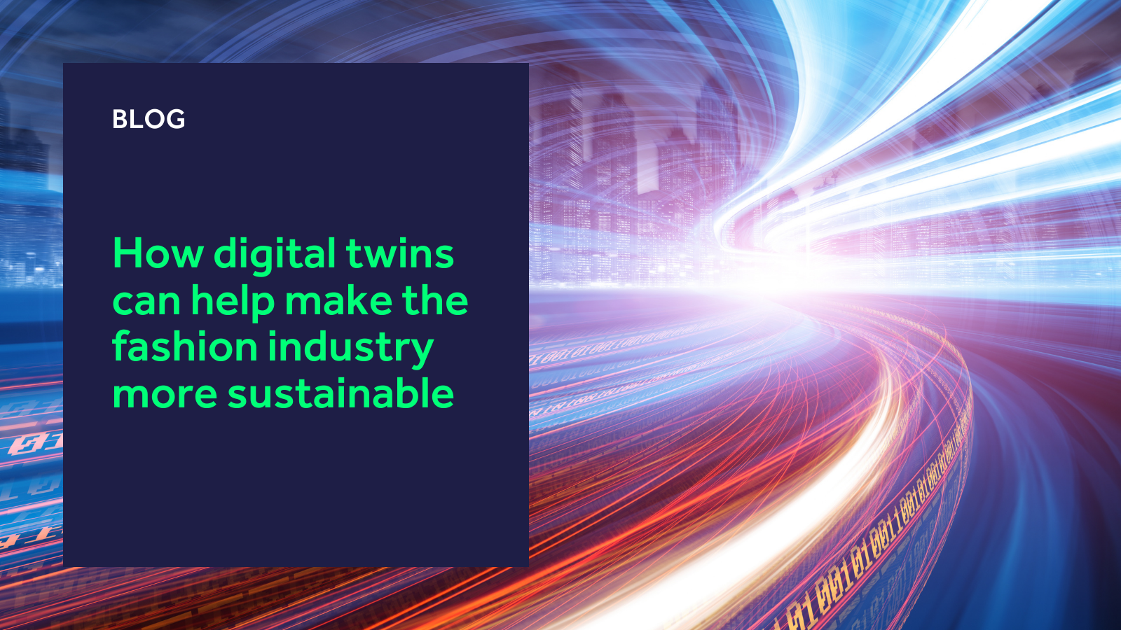 How digital twins can help make the fashion industry more sustainable