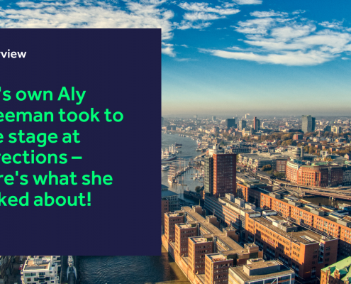 K3's own Aly Breeman took to the stage at Directions – here's what she talked about!