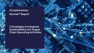 3 Strategies to Integrate Sustainability Into Supply Chain Operating Activities