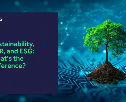 Sustainability, CSR, and ESG: What's the difference?