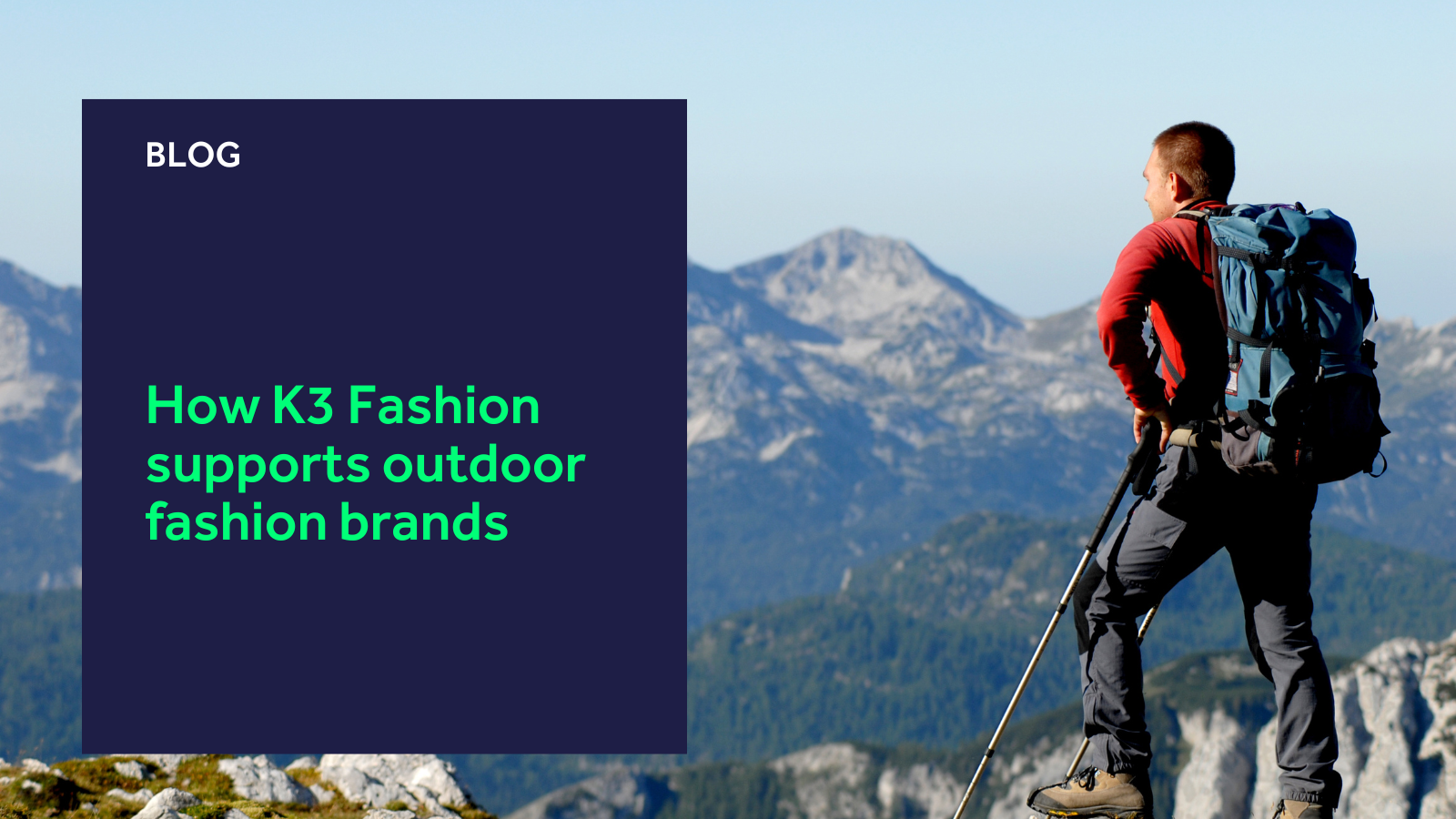 How K3 Fashion supports outdoor fashion brands blog header