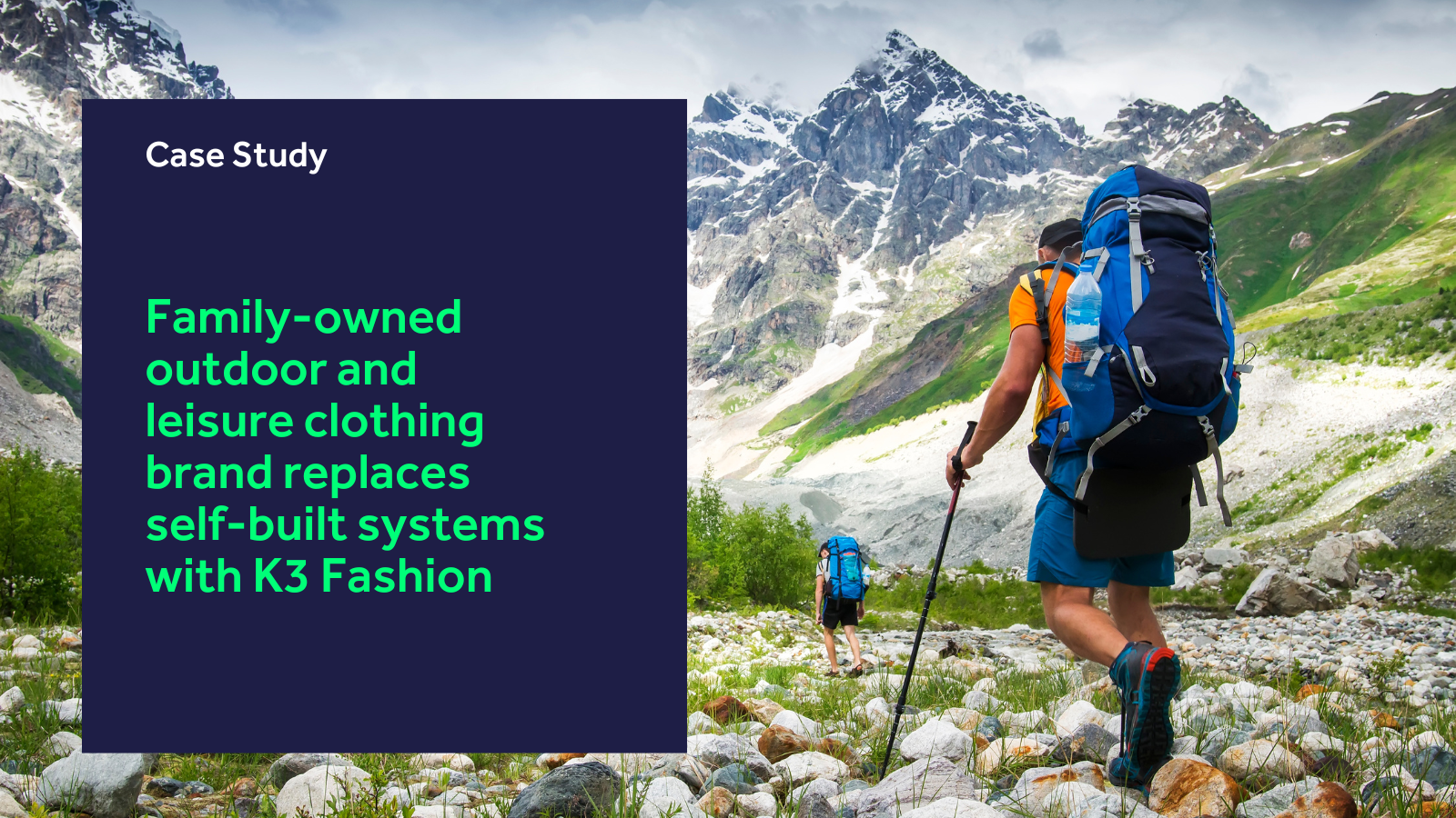 Family-owned outdoor and leisure clothing brand replaces self-built systems with K3 Fashion blog header