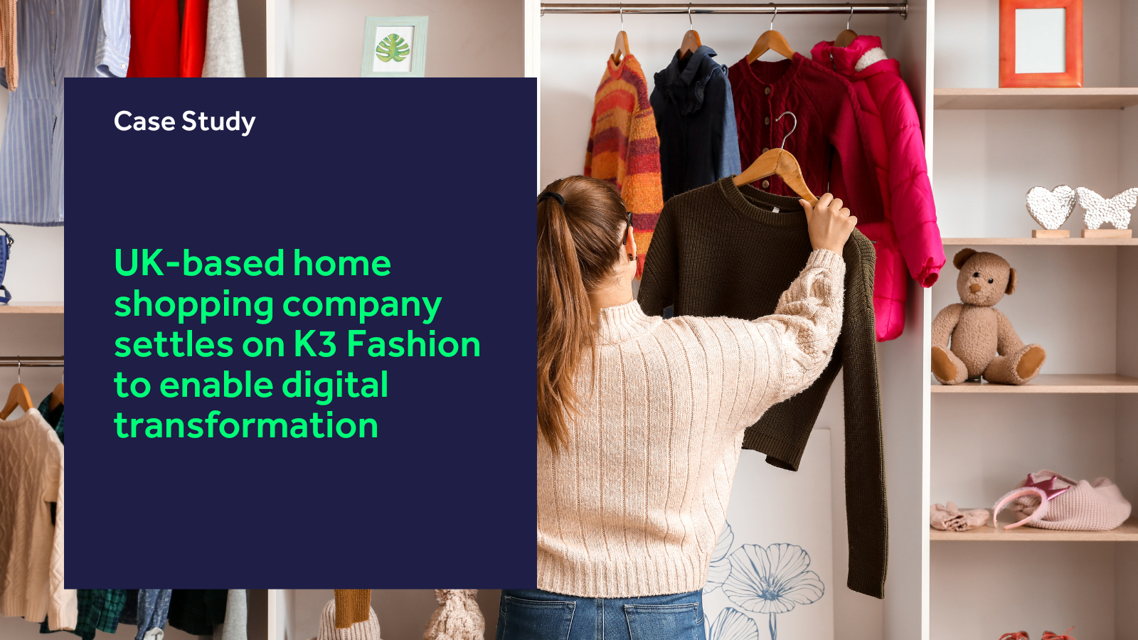 UK-based home shopping company settles on K3 Fashion to enable digital transformation blog header