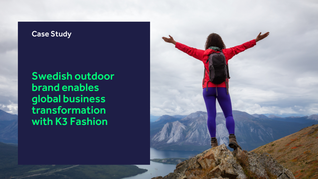 Swedish outdoor brand enables global business transformation with K3