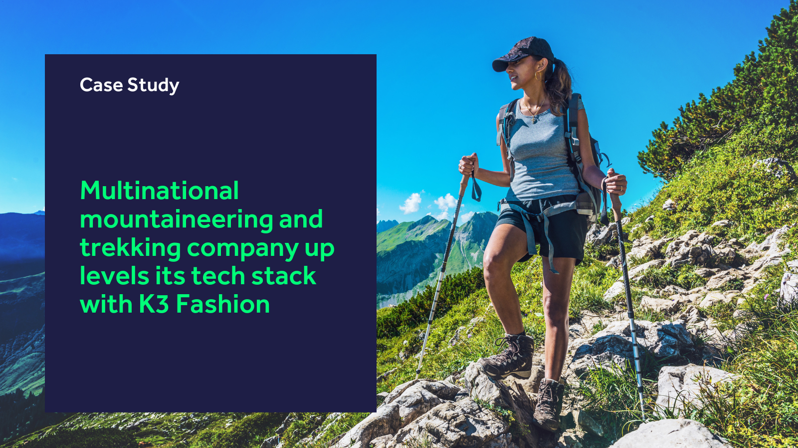 Multinational mountaineering and trekking company up levels its tech stack with K3 Fashion blog header